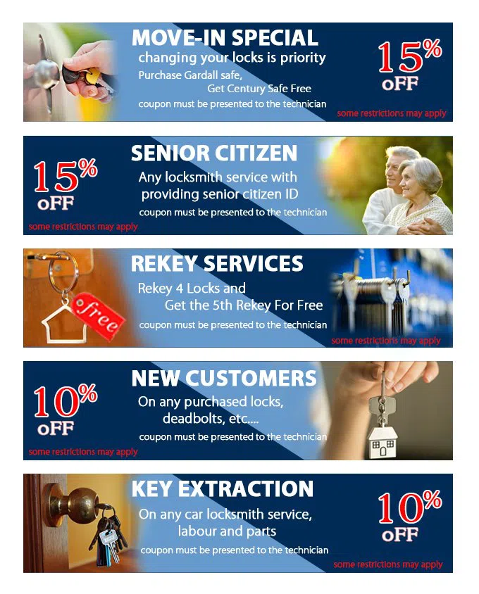 State Locksmith Services South Orange, NJ 973-864-3118 - coupon20-set-five